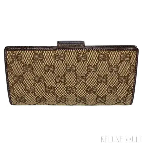 Abbey GG Canvas Continental Wallet - Picture 12 of 15